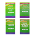 L.L.B 3rd Year T.U Solutions Compulsory Subject Combo Set - Company Law , Interpretation Of Statutes , Professional Ethics , &  Comparative Law. 