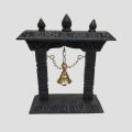 Bell With Wooden Stand ( 8 x 7)". 