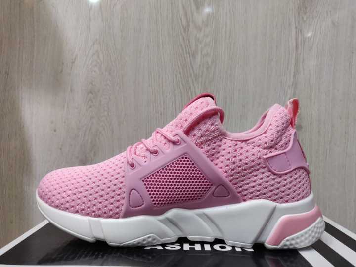 Women's%20Pink%20Sneakers%20Casual%20Comfortable%20Breathable%20Low%20Top%20Fashionable%20Footwear%20-%20Image%204