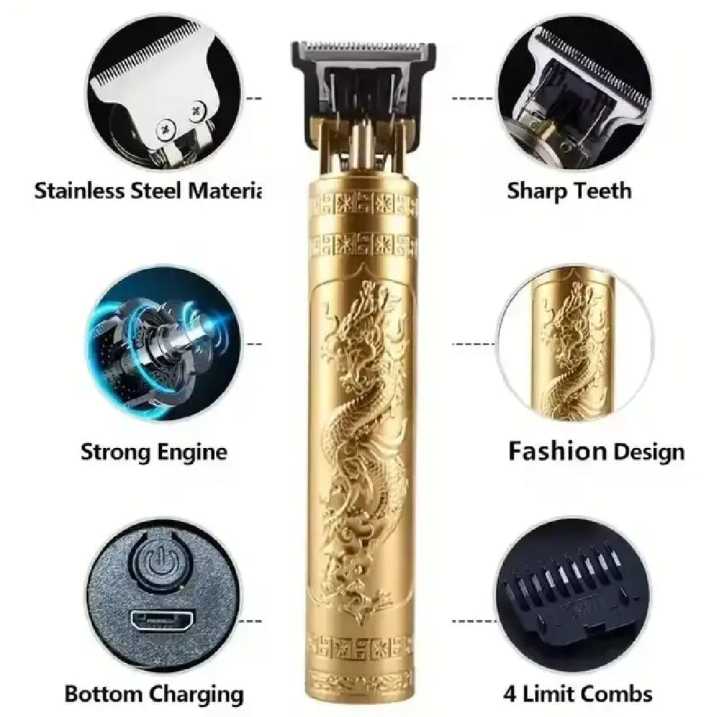 Vintage T-9 Hair Trimmer For Men Plastic Body