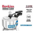 Hawkins Stainless Steel Pressure Cooker (Hss15)- 1.5 Litre. 