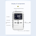 Nuclear Radiation Detector - Radiation Dosimeter with LCD Display,Beta Gamma X-Ray Rechargeable Radiation Monitor Meter Easy to Use. 