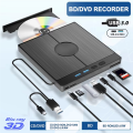 External Blue Ray Optical Drive Portable Bluray Player CD Burner Reader for PC Laptop. 