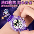 [Can last for 10 years] Sanrio Children's Watch Electronic Watch Luminous Toy Female Model Primary and Secondary School Students Kindergarten Digital Cartoon [Top-notch quality]. 