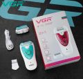 VGR V-722 2 in1 Rechargeable Cordless Professional Hair Removal Appliances Electric Epilator & Shaver Machine For Wet & Dry - Shophill. 