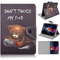Universal 10.1inch Tablet Case,10inch Tablet Cover,Folio Leather Stand Shell Case for All 9.6-10.5 inch Android/iOS/Windows Capa. 