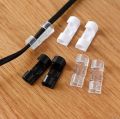 20 Pcs Pack Cord Adhesive Wire Organizer Cable Plastic Clips. 
