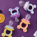 Baby Food Feeding Spoon Juice Extractor Fruit Feeder Pacifier Baby Feeding Bottle Silicone Gum Fruit Vegetable Bite Eat Feeder. 