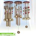 Wind Chimes Outdoor Garden Yard Bells Hanging Charm Decor Windchime Ornament Tube number: 4. 