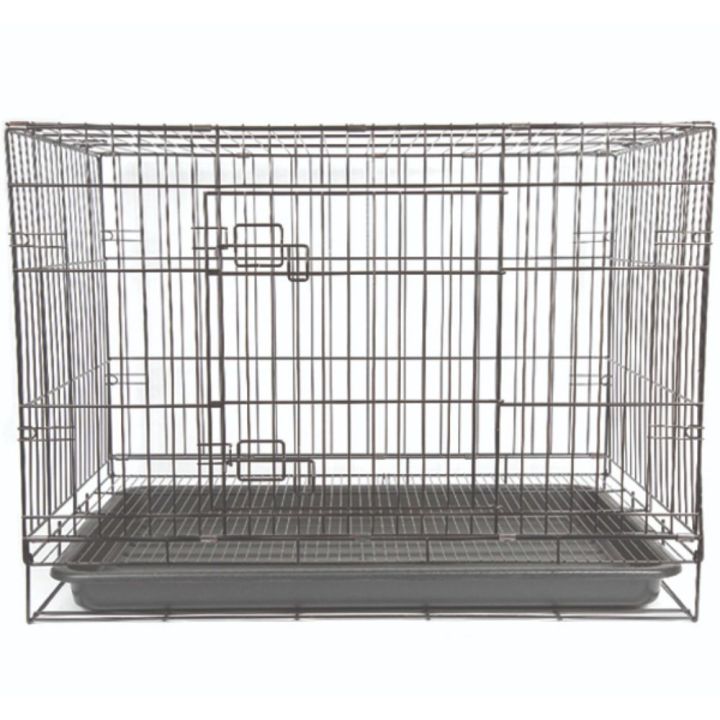 Foldable Bold Wire Pet Cage for Dogs - Medium Size 2.5 Feet