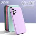Lenuo For Samsung Galaxy A32 4G Phone Case Thin Soft Luxury Square Liquid Silicone Back Cover. 