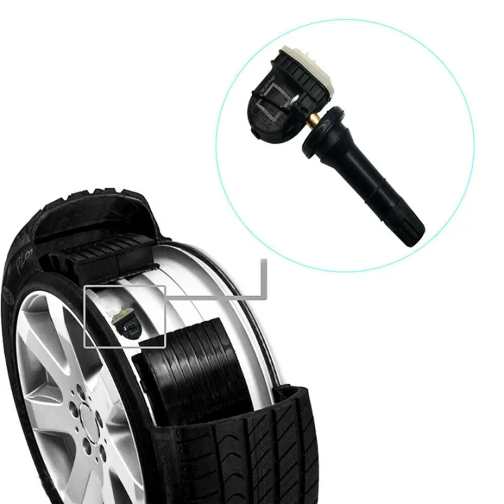 OUMERY%205X%20TPMS%20Tire%20Pressure%20Sensor%20Tire%20Pressure%20Valve%20Automotive%20Car%20Tool%20for%20EV6T-1A180-DC%20TPMS%20433%20MHZ%201862980%202036832%20-%20Image%204