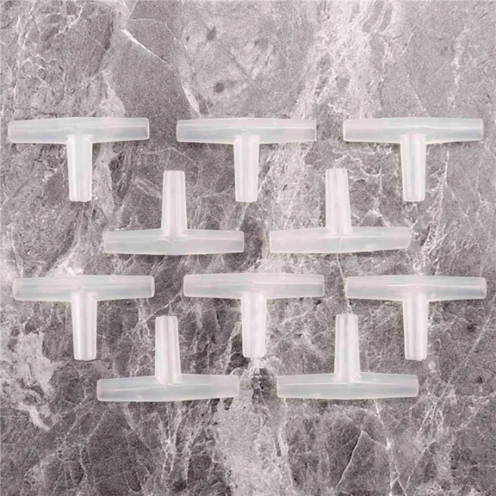 Plastic%20Tee%20Shape%20Aquarium%203-Way%20Air%20Valve%20Connectors%2010%20Pcs%20White%20-%20Image%206