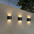 2+2 Outdoor/ Indoor Wall Light IP66 Waterproof For Elegance Lighting Solutions For both interior and exterior. 