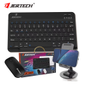 JERTECH CT03-1 Wireless Keyboard and Mouse Combo for Windows, 2.4 GHz, 8 Multimedia Keys, PC, Laptop, Wireless Keyboard Compact Mouse Combo - Black. 