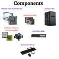 Desktop Computer CPU Set i5 6th Generation, 8GB RAM, 256GB SSD. 