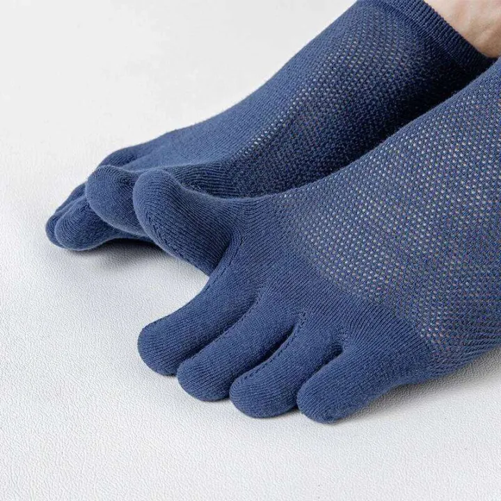 1/3%20Pairs%20Mens%20Finger%20Boat%20for%20Flats%20Unisex%20Summer%20Invisible%20Sheer%20Breathable%20Liner%20Mesh%20Thin%20Socks%20-%20Image%205