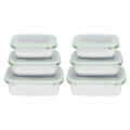 fasdaga 2X 304 Stainless Steel Lunch Box Eco-Friendly Portable Food Storage Container Refrigerator Multipurpose Crisper Box. 