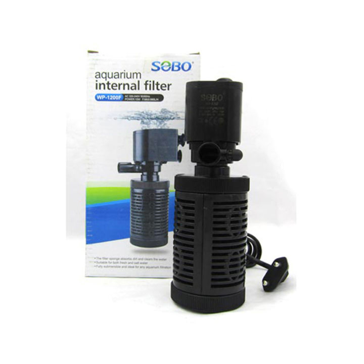 SOBO Internal Filter 15w WP-1200F For Aquarium by Crown Aquatics
