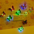 Colorful LED Night Light 3d Simulation Butterfly Wall Stickers Home Party Decor. 