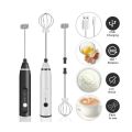 Rechargeable Coffee Bitter Milk Frother Coffee Drink Foamer Whisk Mixer Stirrer Coffee Eggbeater. 