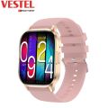 Vestel Hiking HK21 Smartwatch with 2.01" AMOLED Display, BT Calling, NFC, IP67 Waterproof, 100+ Sports Modes. 
