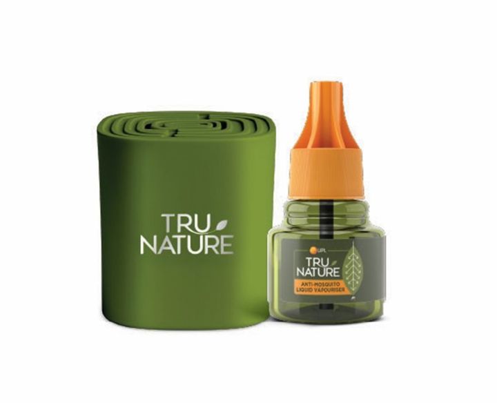 Tru Nature Herbal Mosquito Repellent Machine + Liquid Refill 45 ML | Chemical Free, Kids Safe & Pediatrician Certified