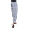 Light Grey Fleece Trousers for Women Cozy Warm Casual Fit Sweatpants Pants. 