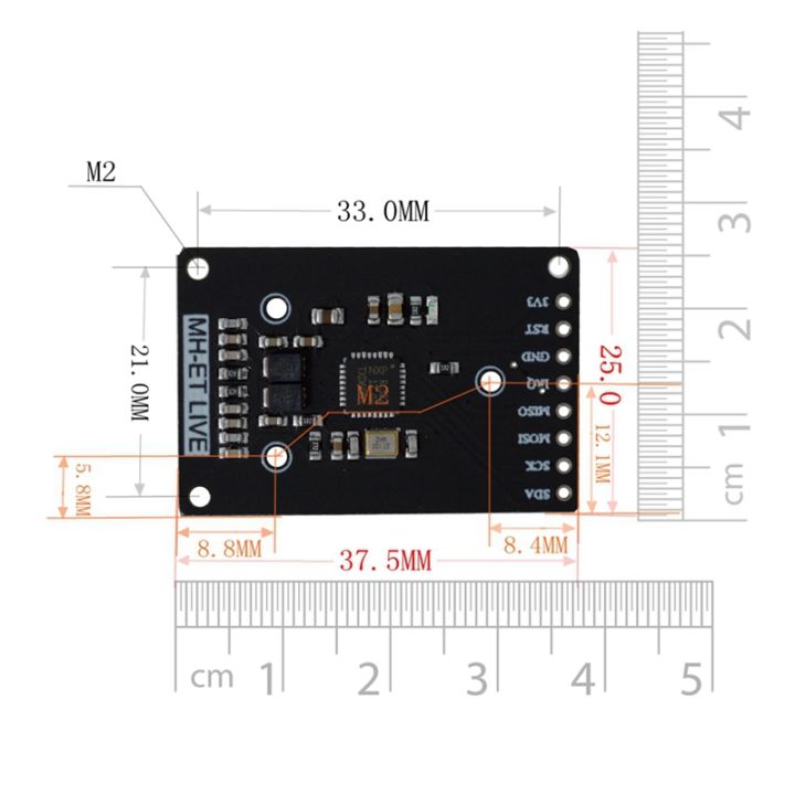 1%20Pcs%20Mini%20Rc522%20Rfid%20Sensor%20Module%20Card%20Reader%20Writer%20Module%20&%201%20Pcs%20ESP32-Audio-Kit%20ESP32%20Audio%20Development%20Board%20-%20Image%205
