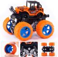 Monster Truck Toy Cars Push Cars For Toddlers, 360 Degree Rotation Durable Friction Powered Car Toys. 