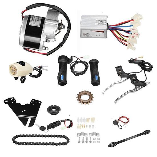 Electric Bike Conversion Kit Ebike Kit 250 Watt 24 Volt System PMDC Motor Without Charger | Electric Bicycle Conversion Kit