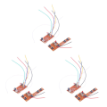 6PCS 5CH RC Remote Control 27MHz Circuit PCB Transmitter and Receiver Board Car Radio System Accessories 20-25M. 