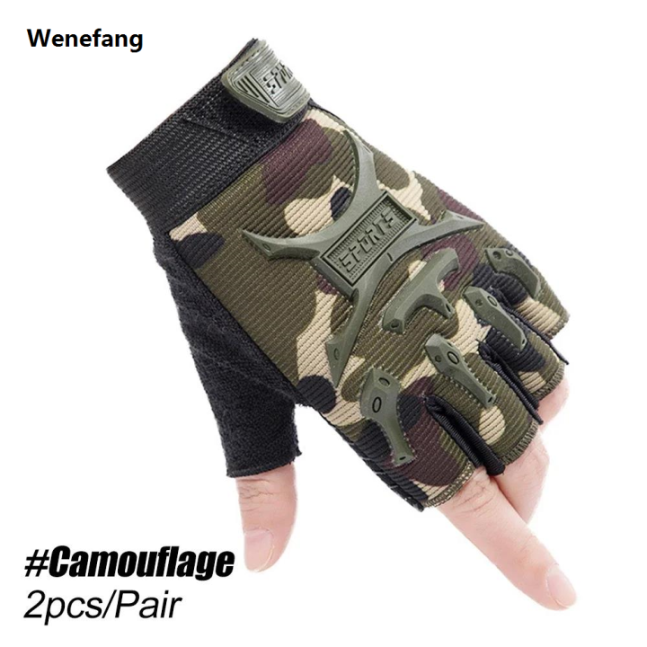 Wenefang%201Pair%20Kids%20Half%20Finger%20Cycling%20Gloves%20Non-Slip%20Fingerless%20Adjustable%20Mitten%20Shock-Absorbing%20Gloves%20for%20Boys%20Girls%20Fishing%20Biking%20-%20Image%208