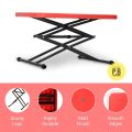 Supreme Scissor Height Adjustable Rectangular Multi - Purpose Contemporary Plastic Folding Table. 