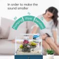 Nepall Mini Nano Clear Hanging Filter for Small Aquarium. 