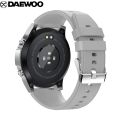Daewoo Dream Series DM50 Smartwatch:1.43" AMOLED HD Full Touch Screen, BT Call, BT Music, Blood Oxygen, NFC, Always On Display, Double Button, IP68 Waterproof, 400 mah Battery, Siri Assistant, Lady Health. 