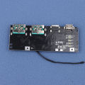 QC4.0 QC3.0 LED Dual USB 5V 4.5A 22.5W Micro/Type-C USB Mobile Power Bank 18650 Charging Module Temperature Protection. 