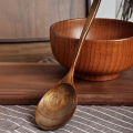 Spoons Wooden Soup Spoon Eco Friendly Tableware Natural Ellipse Wooden Ladle For Eating Mixing Stirring Soup Spoon. 