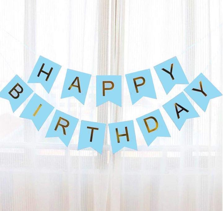 Light%20%20%20Blue%20Happy%20Birthday%20Cardboard%20Banner%20Bunting%20Flag%20-%20Image%202