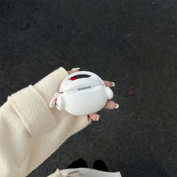 Ear%20Muffs%20KT%20Cat%20Compatible%20with%20Apple%20Pro%20Bluetooth%20Wireless%20Earphone%20Case%201/2/3%20Generation%20Cute%20Silicone%20Cartoon%20-%20Image%204