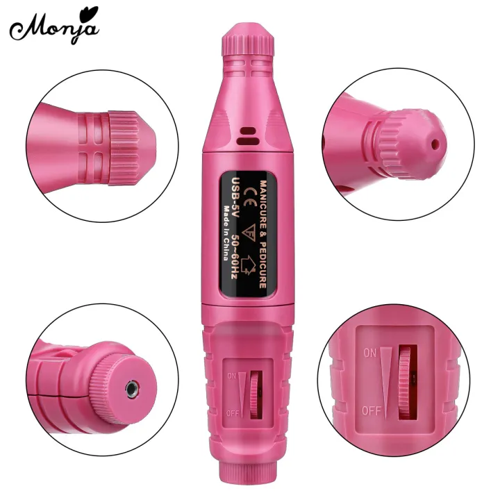 Polishing%20Nails%20MonjaPro%20Upgraded%20Salon%20Care%20File%20Electric%20Grinder%20Machine%20Grinder%20Drill%20Equipment%20Speed%20Adjustable%20-%20Image%203