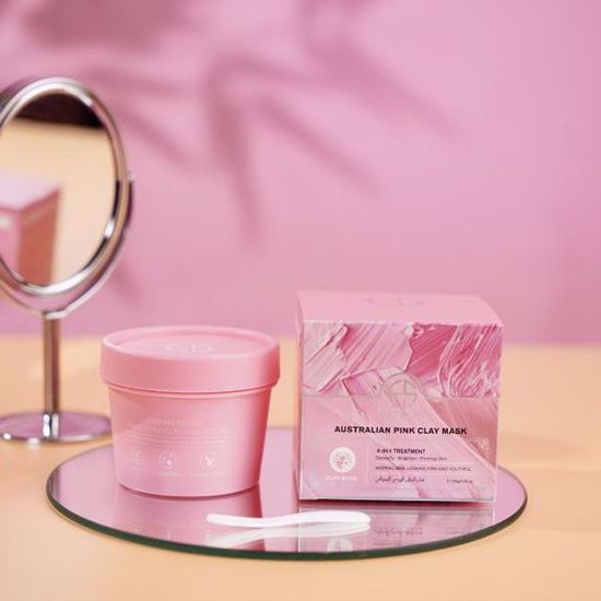 Estelin Australian Pink Clay Mask 4-In-1 Treatment 100GM