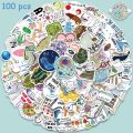 HOT BeliefMelief New style 50/100pcs Biology Stickers Funny Aesthetic Decals Vinyl Waterproof Laptop Luggage Fridge Stationery Scrapbook Phone Sticker. 