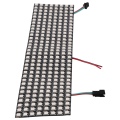 WS2812 Led Programmable Light WS2812 RGB LED Matrix Panel Individually Addressable Flexible for Video Display, DC5V (8x32). 