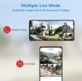 V380 Pro Dual Lens Dual Screen E27 Bulb Camera Two Ways Audio Color Night Vision Smart Home Security Wireless WIFI Indoor Camera. 