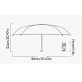 Lightweight 6 Ribs Mini UV Sun Umbrella Compact Candy Color Hand Operated Parasol UV Protection Portable Folding Pocket Umbrella Outdoor. 