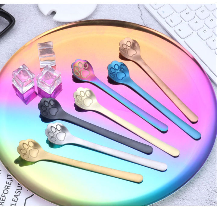 BNproduct%20Dog%20Cat%20Claw%20Metal%20Spoon%20Stainless%20Steel%20tea/dessert/ice%20cream/coffee%20small%20Mixing%20Spoon%20-%20Image%205