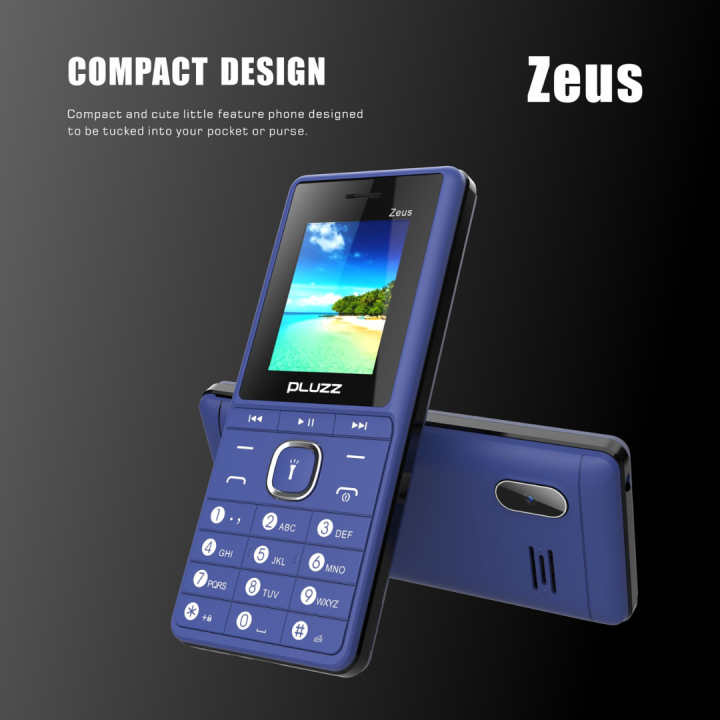 Zeu Pluzz Keypad Phone | 15months Warranty