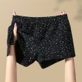 Fashion Solid Color Men's Cotton Underwear Baggy Elastic Loose Boxers Men Spot Soft Boxer Briefs Daily. 