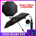 Xujiguanghui Wenefang New Automatic Open Close Anti UV Foldable Umbrella Sturdy Rainproof Windproof Vent Travel Size 便携耐用伸缩伞. 